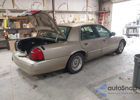 2000 Mercury Grand Marquis Ls из США, поврежденный, VIN 2MEFM75W5YX741986